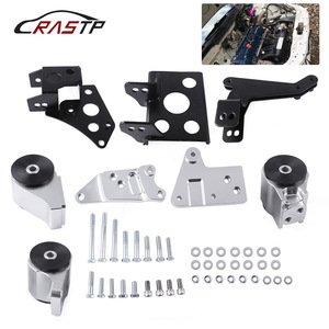 Crastp ชุดติดตั้งเครื่องยนต์สำหรับฮอนด้าซีวิค96-00 EK K24 K20 K4อลูมิเนียมผสมกับฮาร์ดแวร์ - Product Image 1