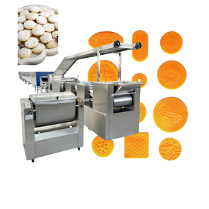 เครื่องทำบิสกิตอัตโนมัติและสายการผลิตสำหรับ roscillos kueh bangkit <span class=keywords><strong>khanom</strong></span> Ping Banh Quy Banh Pia vanillekipferl - Product Image 4