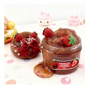 Lot de slime coloré et moelleux, créatif et soigné, pour la décoration, jouet éducatif en pâte à modeler DIY, pour le plaisir des enfants en gros - Product Image 4