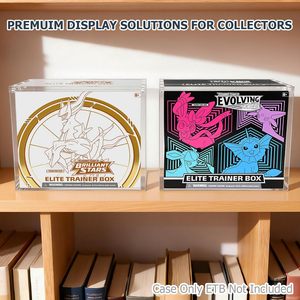 Modern UV Protection Dustproof Acrylic Case for Elite Trainer Boxes with Customized Color & Logo - Product Image 5