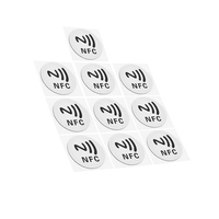 Etiquetas RFID ISO14443A de 13.56MHz, Tarjetas de Control de Acceso de Papel Blanco Impresas Personalizables para Hotel y Pagos