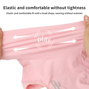 Masque facial en nylon et soie glacée, respirant et rafraîchissant, type <span class=keywords><strong>cagoule</strong></span>, doux et respectueux de la peau, vente en gros usine - Product Image 3