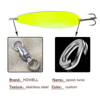 Leurre crankbait imprimé à paillettes en acier inoxydable de 8/9 pouces, style européen et américain, le plus vendu à l'international, pour la pêche au bar.