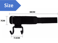 Crochets d'haltérophilie antidérapants Sangles de maintien du poignet Équipement de musculation Fitness Set Pull-up Deadlift Assist Hook
