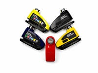 Antivol de disque rechargeable haut de gamme pour vélo et moto en alliage de zinc – Marque Concent – Prix abordable