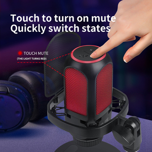 Microphone USB AT-DS1 PRO RVB Professionnel avec Trépied, Condensateur de Jeu, Lumière pour Chant et Diffusion - Product Image 2