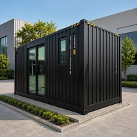 Maison conteneur de luxe 20ft 40ft, villa préfabriquée extensible, maison conteneur en kit pour complexe hôtelier