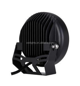 Nueva Luz LED de Conducción de Alto Rendimiento de 12V 24V 6000K de 9 Pulgadas 4x4 para Camiones Todoterreno y Tractores, 370W 5D - Product Image 4