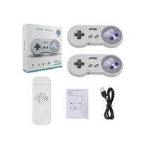 Consola de Videojuegos SF900 SNES para NES con 5000 Juegos Integrados, Salida 4K, Control Inalámbrico 2.4G, Consola de Juegos Portátil