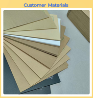 Produit des cartons ondulés personnalisés écologiques imprimés en couleur et des boîtes d'emballage en papier noir pour l'expédition