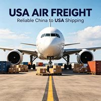 Transitaire aérien Chine-USA, service porte-à-porte par avion et camion, agent d'expédition DDP