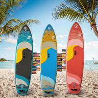Fabrication chinoise de planches de paddle gonflables OEM 11'*33', planche de paddle gonflable, soudure à chaud, planche de surf