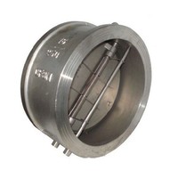 Clapet anti-retour hydraulique 2 \ "1 \" 8 \ "en acier inoxydable à disque unique pour application générale