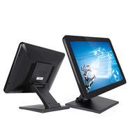 Écran tactile capacitif LCD TFT POS de 15, 17 et 19 pouces, panneau plat Full HD