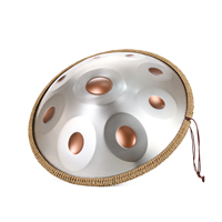 Factory Supply 9-Notes Steel Handpan Drum Set with Soft Bag/Stand Portable Percussion Musical Instruments