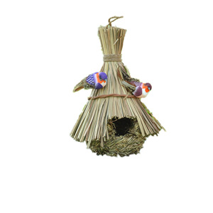 Nido de Paja para Pájaros, Caja de Cría, Nido de Gallina, Nido para Aves, Suministros para Mascotas, Decoración de Jardín, Jaula para Pájaros - Product Image 2