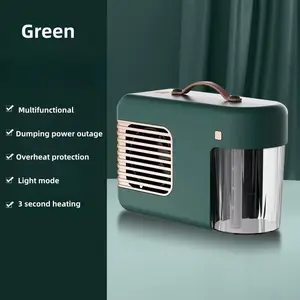 2023 Makeup water heater portable 2-in-1 heater desktop household rain cloud humidifier heater