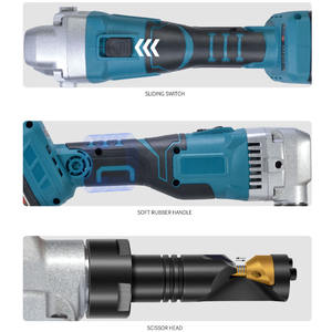 Grignoteuses <span class=keywords><strong>électrique</strong></span>s sans balais rechargeables outils de coupe de tôle de fer plaque d'acier portable ciseaux <span class=keywords><strong>électrique</strong></span>s sans fil <span class=keywords><strong>cisaille</strong></span> à poinçonner - Product Image 6