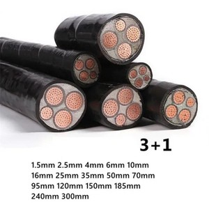 Câble d'alimentation Hfg Hfge Hg1000 16 25 35 50 70 120 Câble Hfg 1000 4X35 mm² Hge 3X150+95 mm² <span class=keywords><strong>U1000RO2V</strong></span> 1X300 mm 1X35 2X16 60+16 mm² - Product Image 2
