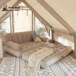 Sofá Inflable Automático Moderno para Exteriores, Cama de Aire Portátil para Camping, Colchón Plegable Tipo Caracol para el Hogar, Colchoneta para Dormir en la Sala de Estar - Product Image 5