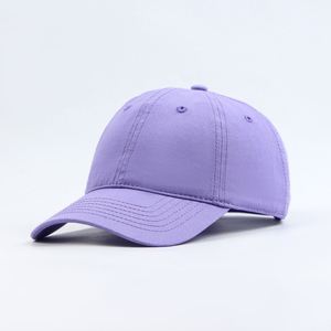 Pure Cotton Breathable <b>Waterproof</b> Adjustable 6-Panel Metal Buckle Spring Summer Baseball Cap Casual Sun <b>Hat</b> Korean Style - Product Image 3