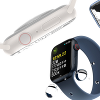 Vente en gros de montres connectées originales pour les séries 8 & 7-5-4 3G 4G GPS en acier, prix bas, occasion