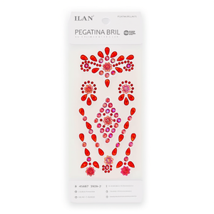 Adesivi con strass brillanti Ilan 39009-2 per decorazioni unghie - Product Image 1