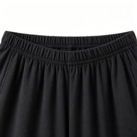 Ensemble de pyjama d'été pour femme en coton tricoté, imprimé chat noir, écoresponsable, manches longues, avec boutons, deux pièces
