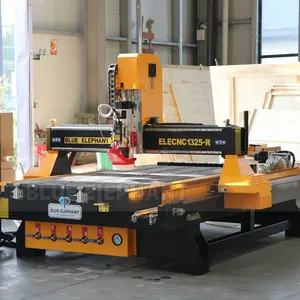 Blue elephant woodworking machinery 1325 vacuum absorption 4x8 cheap wood cnc router prices for hot sell