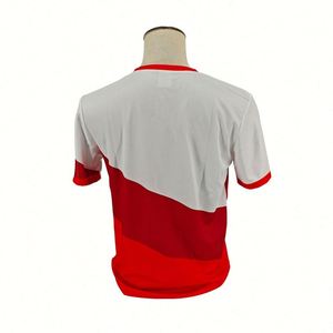 T-shirt promotionnel 100 % polyester à sublimation intégrale avec votre logo, col rond, séchage rapide, pour campagne électorale - Product Image 4