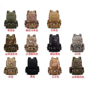 Mochila Táctica de Camuflaje K995 para Exteriores, 55L, para Escalada, Senderismo y Trekking - Product Image 3