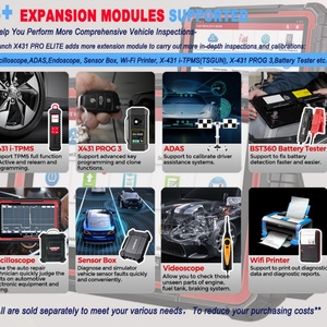 2025年発売のオリジナルLaunch X431 <span class=keywords><strong>Pro</strong></span> Eliteフルシステム診断ツール、車両OBD2スキャナー、自動車用Ecuプログラミングツール - Product Image 5