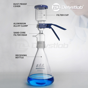 Dispositivo de Filtragem Manual de Laboratório com Placa de Titânio de 2000ml e Placa de Metal para Filtragem a Vácuo - Product Image 4