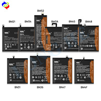 بطارية أصلية لهاتف Xiaomi قابلة للشحن نوت 3 4 5 6 7 8 9 4x 5a 5 plus 5 Pro 7a 7s 8t 9t 9s نوت 6 برو 9 ماكس