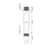 Sonde de pH pour eaux usées de placage industriel 4-20mA RS485 – Testeur de pH à prix abordable