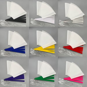 Ventaglio Pieghevole Grande Personalizzato con Logo, in Plastica e Bambù, per Feste, Festival e Uso Quotidiano - Product Image 2