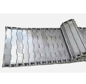 Banda transportadora <span class=keywords><strong>de</strong></span> malla <span class=keywords><strong>de</strong></span> alambre perforada <span class=keywords><strong>de</strong></span> acero inoxidable apta para uso alimentario para horno, panadería, recocido, túnel <span class=keywords><strong>de</strong></span> enfriamiento - Product Image 6
