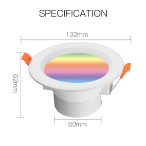 Đèn LED Âm Trần Thông Minh WiFi Đèn LED Âm Trần Tròn 7W <span class=keywords><strong>RGB</strong></span> 2700K-6500K - Product Image 1