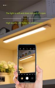 LED Tisch leuchten Smart Dimming Magnetic USB Wiederauf ladbare Lampen unter Schrank leuchten Bewegungs sensor Drahtlose LED-Lampen Ultra Thin - Product Image 4