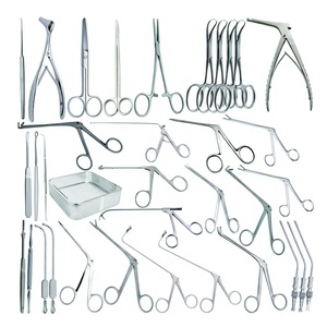 Ensemble d'instruments chirurgicaux endoscopiques ORL A-1 VERITAS pour la chirurgie des sinus, instruments de rhinologie, kit réutilisable en acier inoxydable - Product Image 1