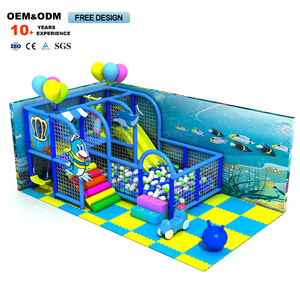 Parque Infantil Interior Personalizable con Piscina de Pelotas Rectangular Comercial de Lujo y Temática Oceánica para Centros Comerciales - Product Image 3