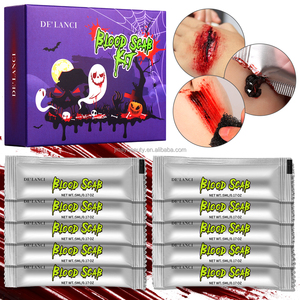 Alta calidad, realista, lavable, efecto especial, cicatriz oscura, sangre falsa, gel <span class=keywords><strong>de</strong></span> sangre artificial, gel <span class=keywords><strong>de</strong></span> sangre coagulada portátil <span class=keywords><strong>de</strong></span> Halloween - Product Image 4