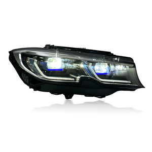 Faros Delanteros para Automóvil SJC para <span class=keywords><strong>BMW</strong></span> Serie 3 320i 325i <span class=keywords><strong>330i</strong></span> 2018-2022 G20 Modificados Estilo Láser de Doble Color Amarillo/Blanco - Product Image 6