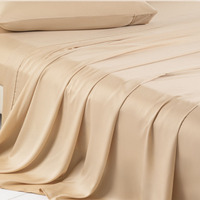 Drap de lit de luxe OEM OEM pur bambou 100% drap de lit Queen Size draps de lit Lyocell lit poches profondes ensemble de literie