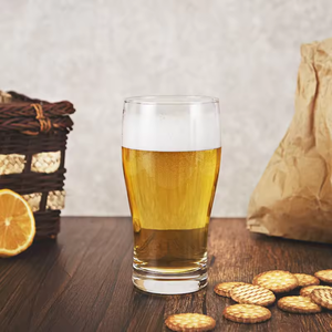 Drinking Beer <strong>Glasses</strong> <strong>Tulip</strong> Style Weizen New Design Pravite Customized Printed Clear Beer Pint <strong>Glasses</strong> for Home Party Bar - Product Image 3
