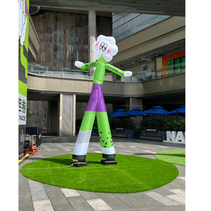 ตุ๊กตาลมเต้นระบำพร้อมไฟ LED รูปคนเต้นลมแบบมีแขนกระดิกได้ สำหรับโฆษณา - Product Image 2