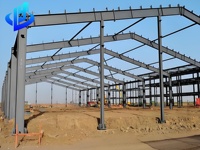 Structure en acier préfabriquée Tianying 001 à portée libre pour entrepôts, projets logistiques, usines, ateliers et bâtiments de bureaux