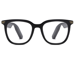 Hot bán unisex G003 kính thông minh ai trợ lý giọng nói OLED hiển thị lật kính mát không thấm nước thoải mái TR90 không dây BT - Product Image 1