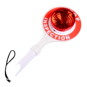 Biển Báo Dừng Cầm Tay <span class=keywords><strong>LED</strong></span> Biển Báo Cảnh Báo Nhấp Nháy Biển Báo Dừng Giao Thông Cho An Ninh - Product Image 1