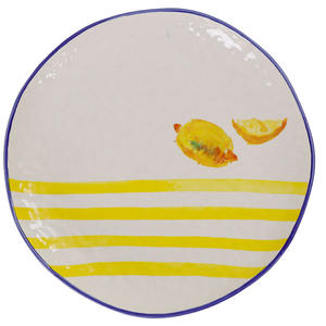 Imprimé personnalisé décalcomanie motif pastèque <span class=keywords><strong>pas</strong></span> <span class=keywords><strong>cher</strong></span> personnalisé en vrac plat rond plat couleur blanche dîner assiettes en céramique - Product Image 4